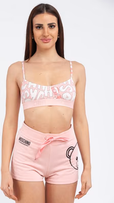 Multicolor Cotton Bra