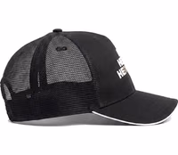 Black Cotton Cap (Baseball Hat) 2