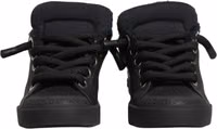Black Leather Low Top Portofino Sneakers Shoes 3