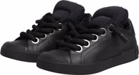 Black Leather Low Top Portofino Sneakers Shoes 5