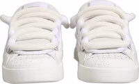 White Calfskin Leather Low Top Sneakers Shoes 2
