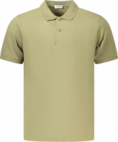 Green Cotton Men's Polo 1