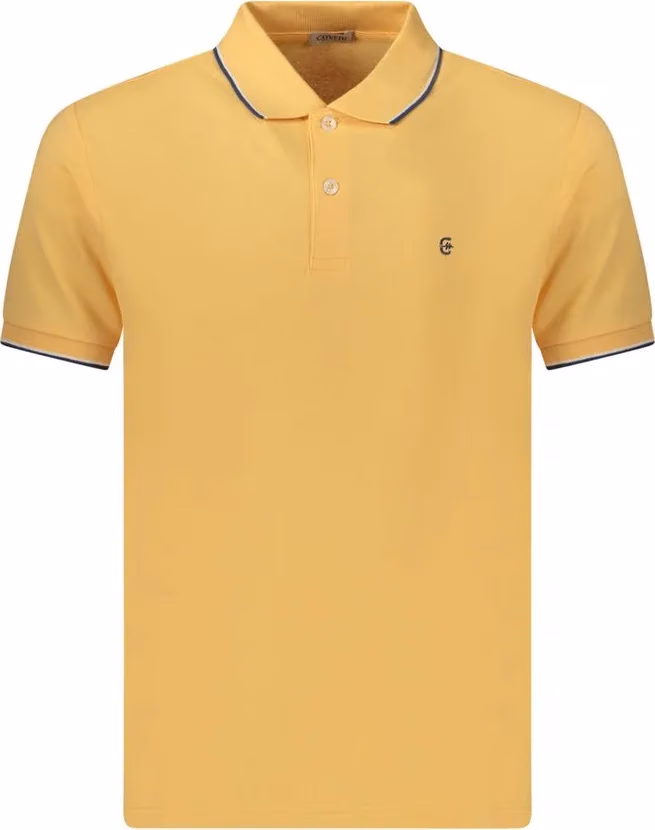 Orange Cotton Men's Polo Shirt