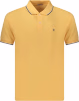 Orange Cotton Men's Polo Shirt 1