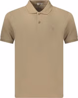 Brown Cotton Men's Polo Shirt 1