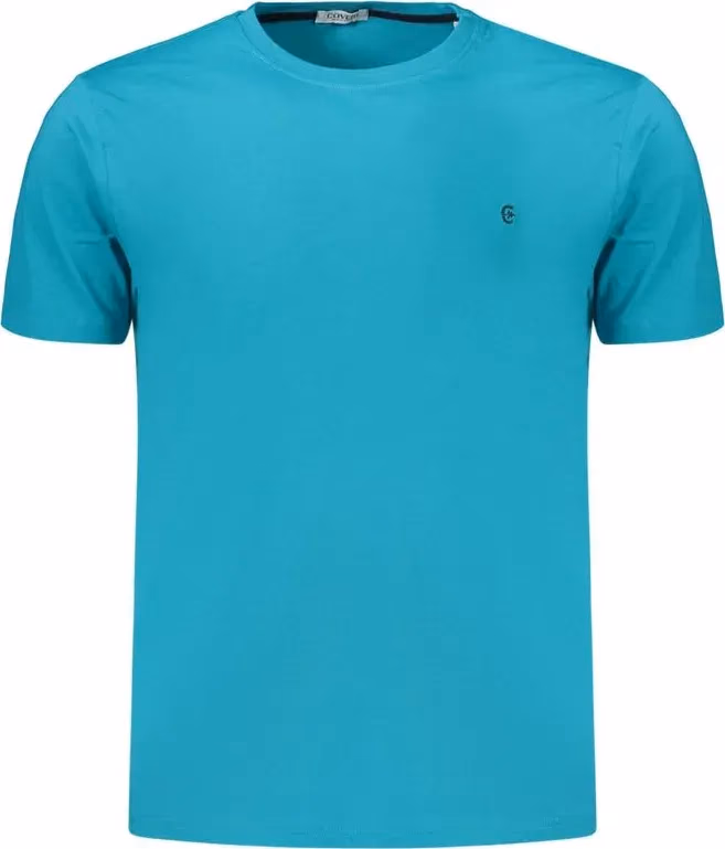 Azzurro Cotton Men's T-Shirt