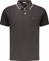 Black Cotton Men's Polo 1