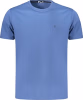 Blue Cotton Men's T-Shirt 1