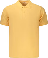 Orange Cotton Men's Polo Shirt 1