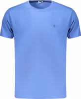 Blue Cotton Men's T-Shirt 1