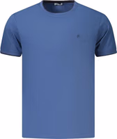 Blue Cotton Men's T-Shirt 1