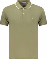 Green Cotton Men's Polo 1