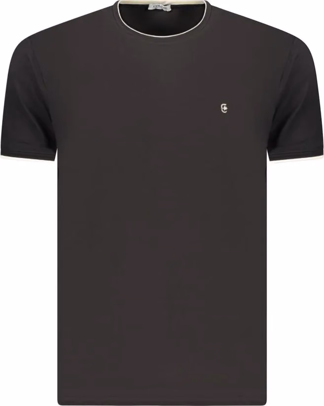 Black Cotton Men's T-Shirt