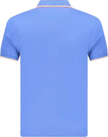 Blue Cotton Men's Polo Shirt 2