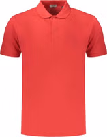Red Cotton Men's Polo 1