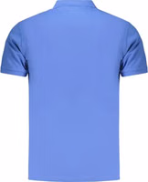 Blue Cotton Men's Polo Shirt 2