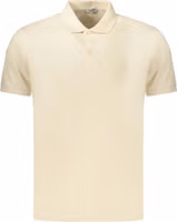 Beige Cotton Men Polo 1