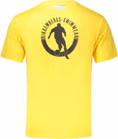 Yellow Cotton Men's T-Shirt 2