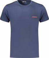 Blue Cotton Men's T-Shirt 1