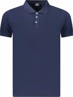 Blue Cotton Men's Polo 1