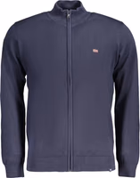 Blue Cotton Men's Sweater 1