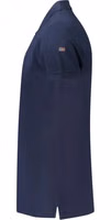 Blue Cotton Men's Polo 3