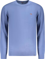 Blue Cotton Men's Shirt 1