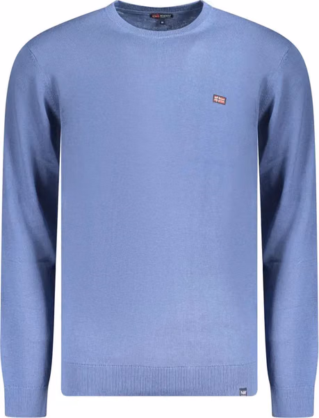 Blue Cotton Men's Shirt