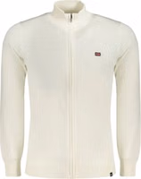 White Cotton Men's Sweater 1