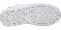White Leather Low Top Sneakers 5