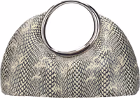 Beige Leather Handbag 1