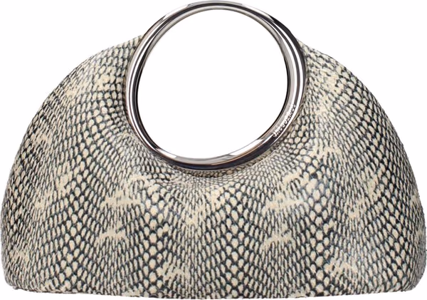 Beige Leather Handbag