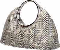 Beige Leather Handbag 2