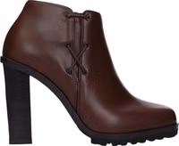 Brown Leather Ankle Boots 1