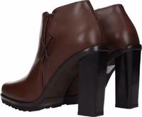 Brown Leather Ankle Boots 4