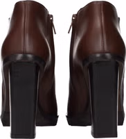 Brown Leather Ankle Boots 5