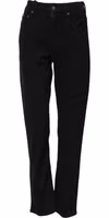 Black Boyfriend Cotton Stretch Denim Jeans 1