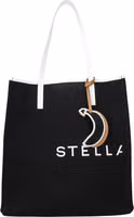 Black Fabric Shoulder Bag 1