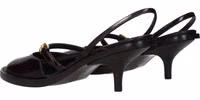 Brown Leather Platform Sandals 4