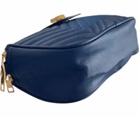 Blue PU Women Crossbody Bag 4
