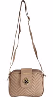 Beige PU Women Crossbody 5