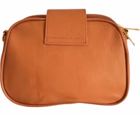 Brown PU Women Crossbody Bag 3