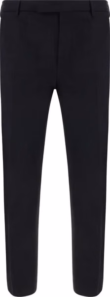 Black Elastane Dress Pants