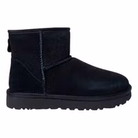 Black Suede Leather Ankle Boots 1