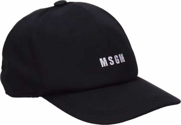 Black Cotton Cap (Baseball Hat)