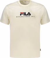 Beige Cotton Men's T-Shirt 1