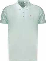 Green Cotton Men's Polo Shirt 1