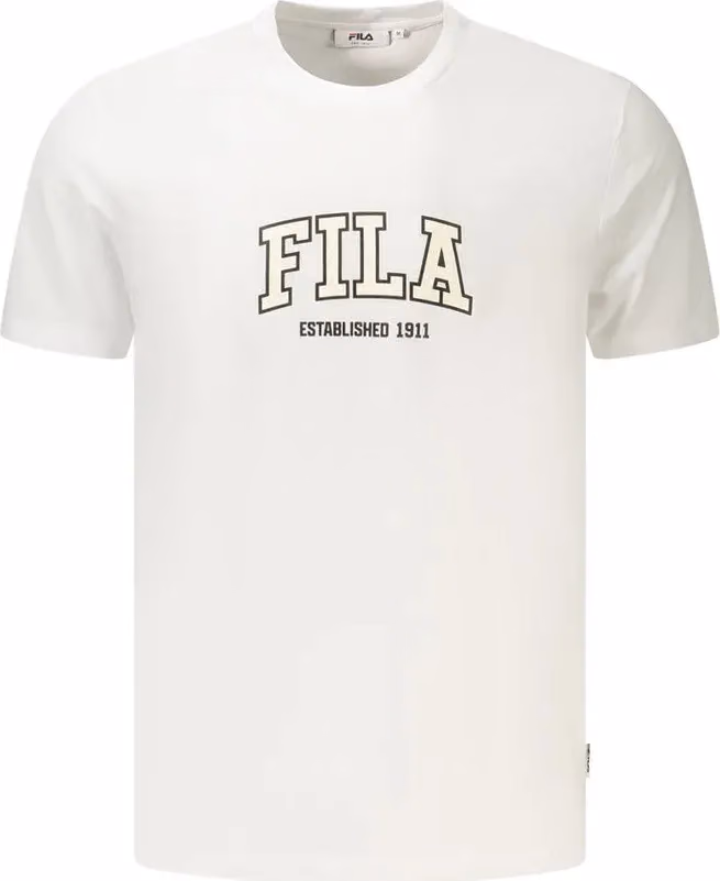 White Cotton Men's T-Shirt
