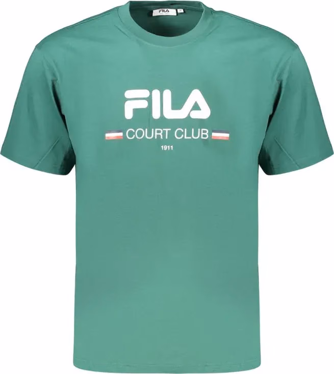 Green Cotton Men's T-Shirt