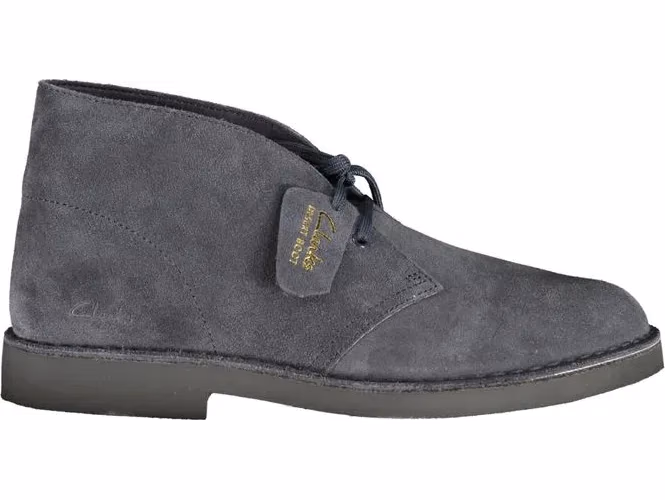 Blue Leather Men's Boot